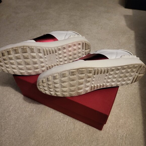 VALENTINO Garavani "Rockstud" Sneakers Size 10 - Picture 4 of 6